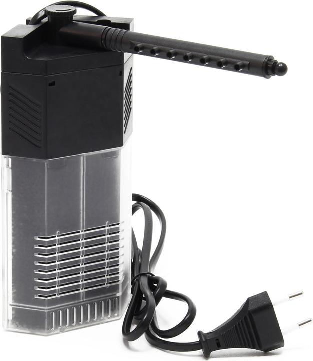 Produktbild SunSun JP-093 Innenfilter Aquarium 450 l/h 5W Eckfilter M Aquarium Pumpe bis 60L (60 l, Innenfilter, Süsswasser, Salzwasser)
