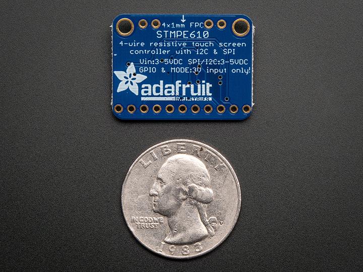 Actual product image Adafruit Resistive touch screen controller STMPE610 (Various)