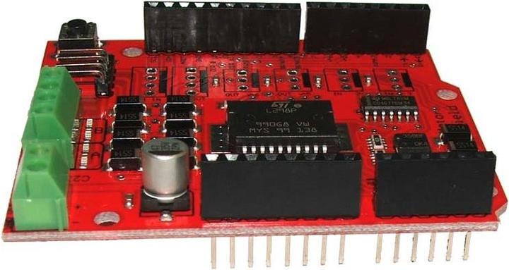 Actual product image OEM L298P Motor Shield R3 for Arduino