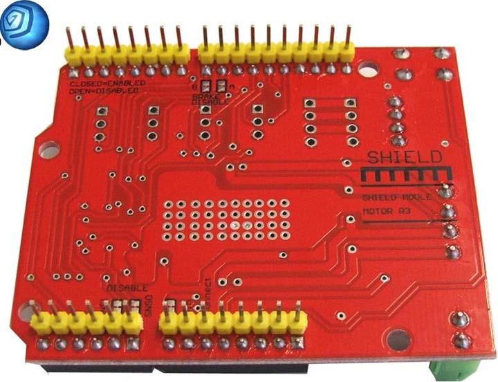 Actual product image OEM L298P Motor Shield R3 for Arduino