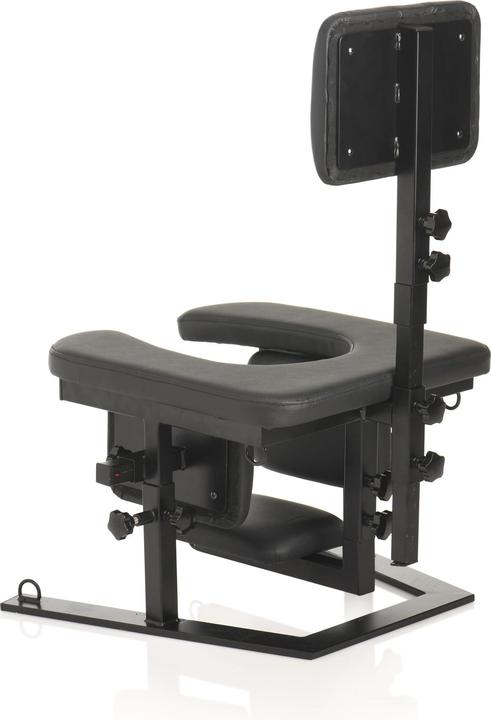 Produktbild Master Series XR Brands Pleasure Throne OralsexStuhl Schwarz