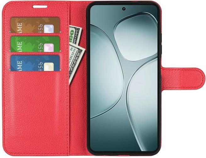 Actual product image MU Classic Litchi Leather Bookcover Series (Xiaomi 14T)