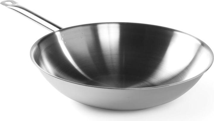Hendi Wokpfanne 360 mm (36 cm, Wok Pfanne, Aluminium)