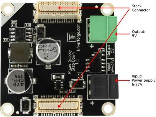 Produktbild Tinkerforge Step-Down Power Supply (Elektronikkit)