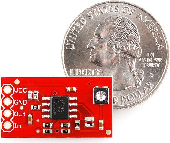 Actual product image SparkFun LMV358 OpAmp Breakout (Various)