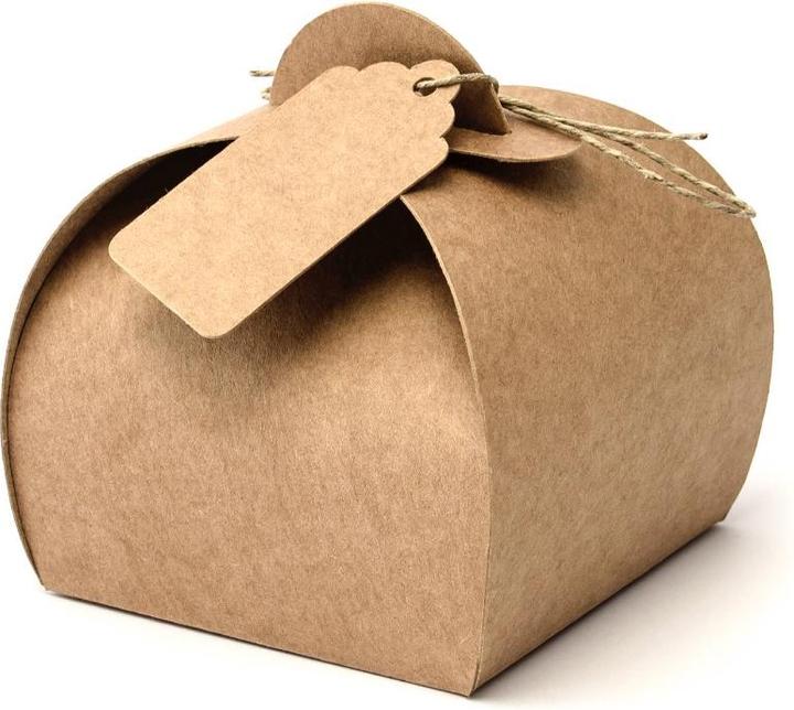 Produktbild Partydeco Bonbonschachtel - Kraft (10 Stk.) (Geschenkbox, 10 x)