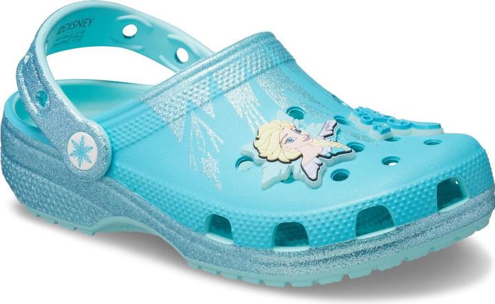 Actual product image Crocs K's Frozen Elsa Classic Clog (32)