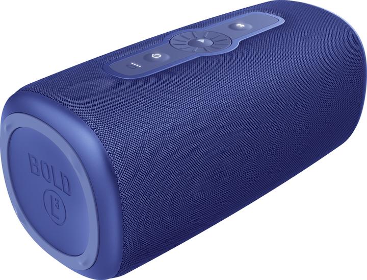Produktbild Fresh'N Rebel Fresh 'n Rebel Bold L3 - Waterdichte Bluetooth speaker draadloos - 25 uur batterij - True Blue (0) (25 h, Stromversorgung über USB)