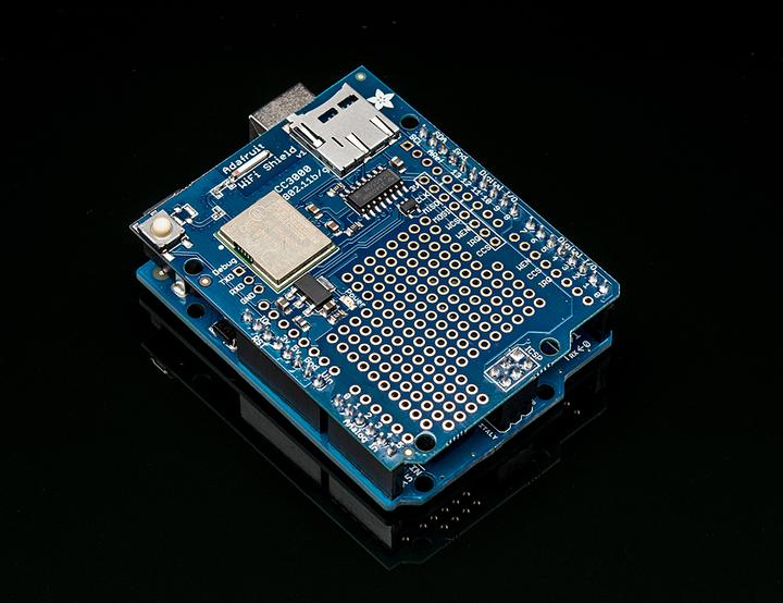 Actual product image Adafruit CC3000 WiFi Shield with Onboard Antenna