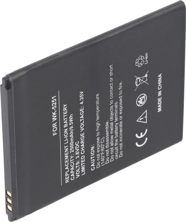 Immagine prodotto Wiko Akku Pulp FAB 3G, Pulp FAB 4G Akku 5251 (Accumulatore di carica elettrica, Wiko Pulp Fab)