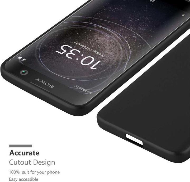 Immagine prodotto Cadorabo Custodia TPU Matt Metallic (Sony Xperia XA2)