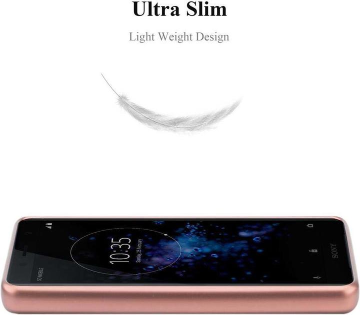Produktbild Cadorabo TPU Matt Metallic Hülle (Sony Xperia XZ2 Compact)