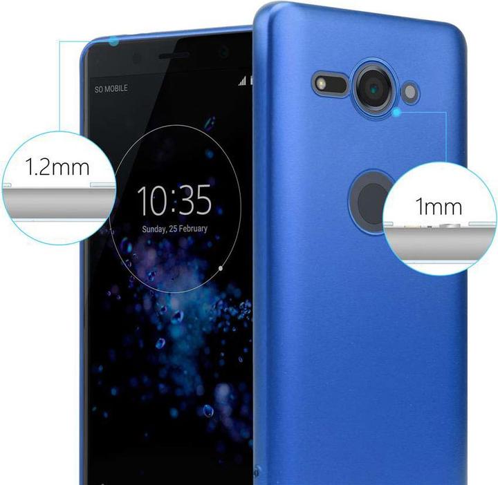 Immagine prodotto Cadorabo Custodia TPU Matt Metallic (Sony Xperia XZ2 Compact)