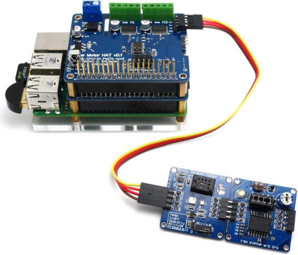 Actual product image OEM Stepper Motor Hat for Raspberry Pi