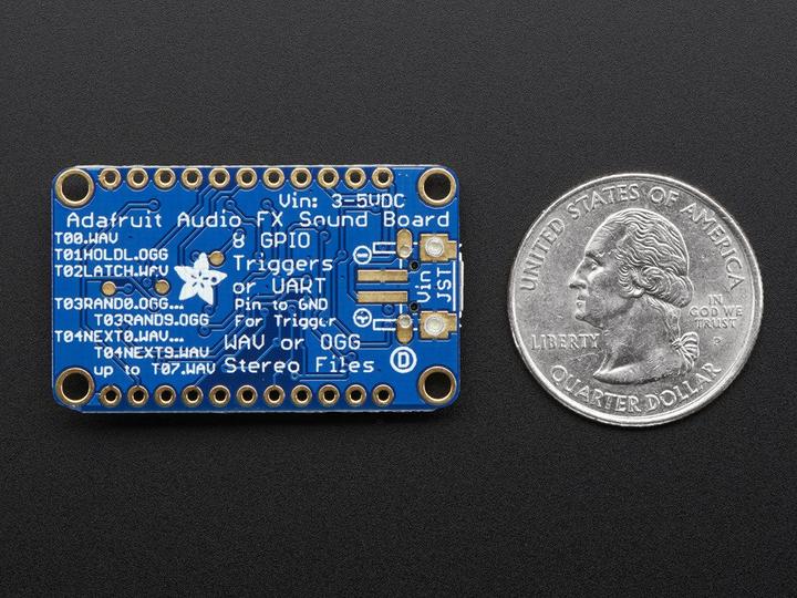 Produktbild Adafruit Audio FX Mini Sound Board WAV/OGG Trigger 2MB F (Diverse)