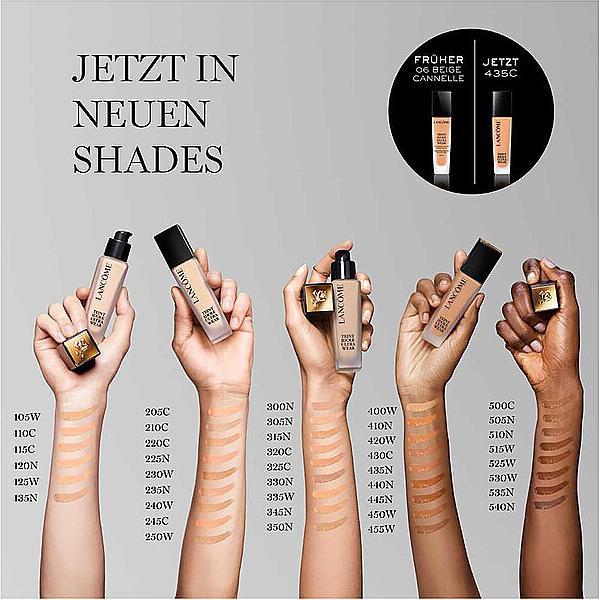 Actual product image Lancôme Complexion Idole Ultra Wear 435C (Camel)