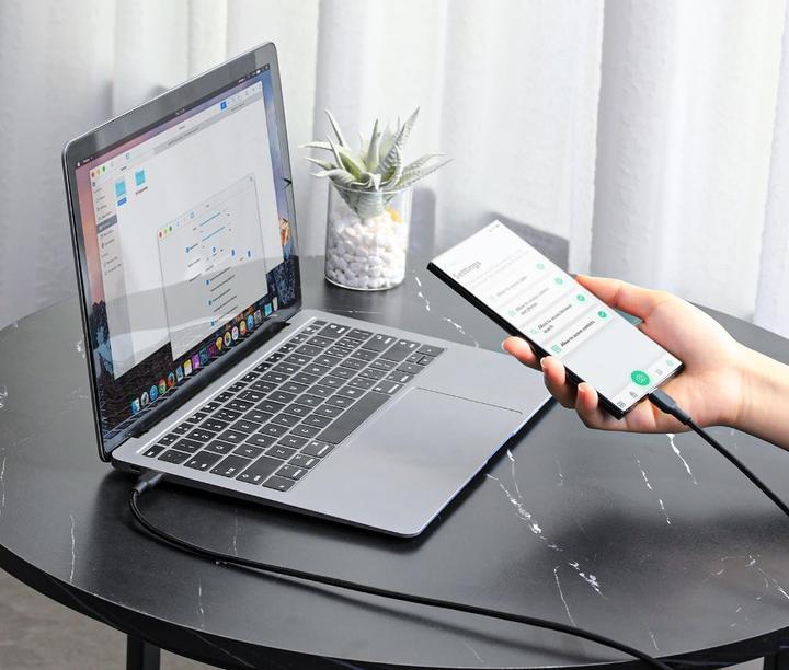 Image du produit Aukey Câble USB-C - USB-C, PD 60W, 1.8 m (1.80 m, USB 3.2 Gen 1, 60 W)
