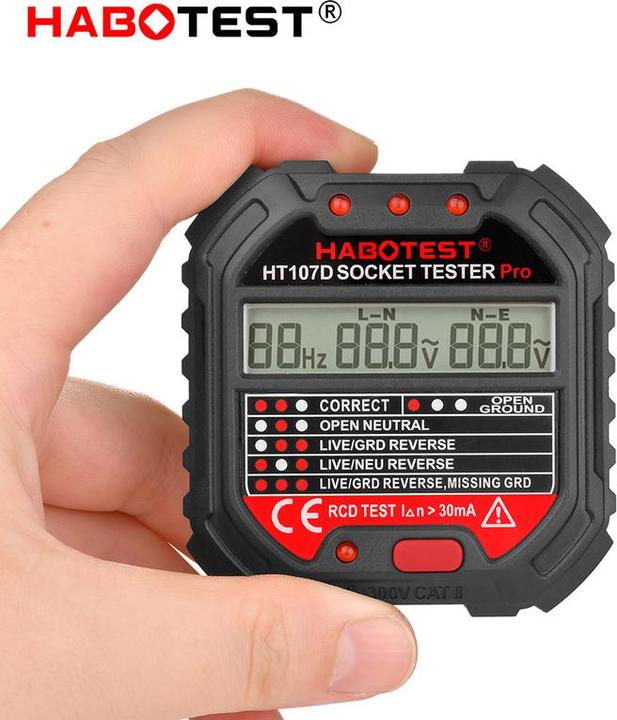 Produktbild Habotest HT107D (CAT II 300V)