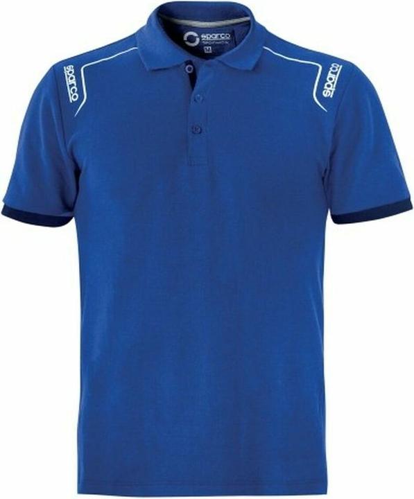 Sparco Herren Kurzarm-Poloshirt TECH STRETCH