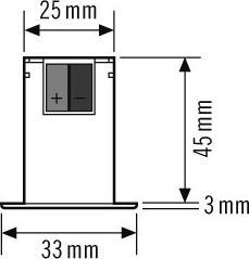 Immagine prodotto Esylux Sensore di luminosità KNX tariffa flat MINI UP 5- ED10429002