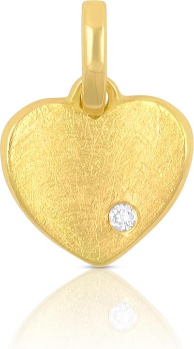 Muau Herz (750/18K Gelbgold)
