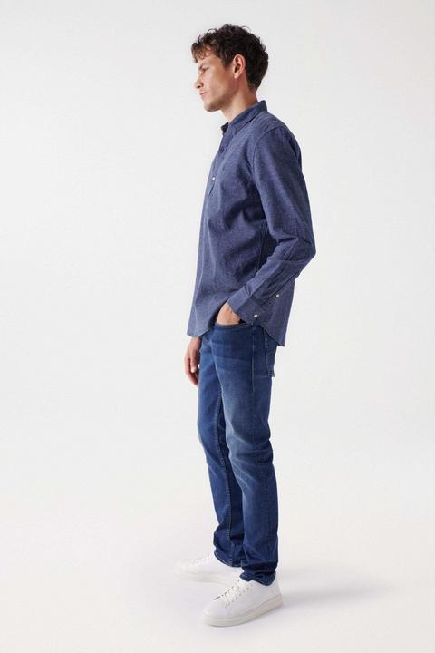 Immagine prodotto Salsa Jeans Camicie Camicia Check Blu (M)