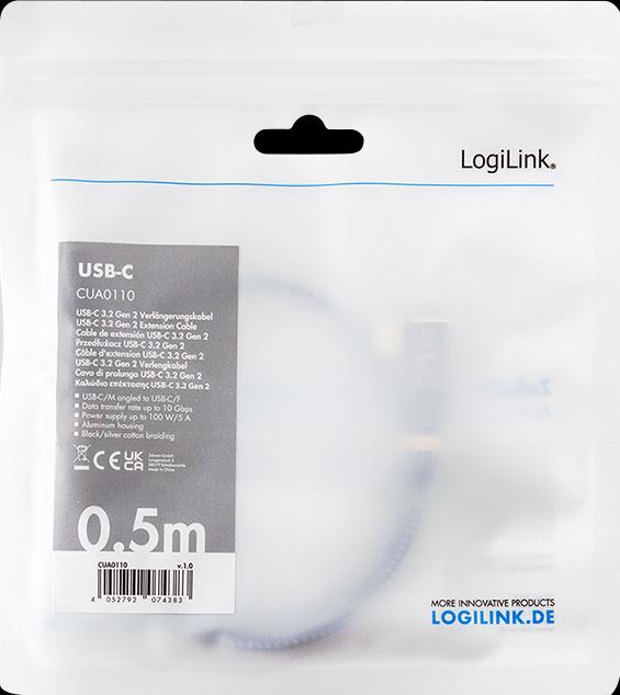 Produktbild LogiLink CUA0110 (0.50 m, USB 3.2 Gen 2)