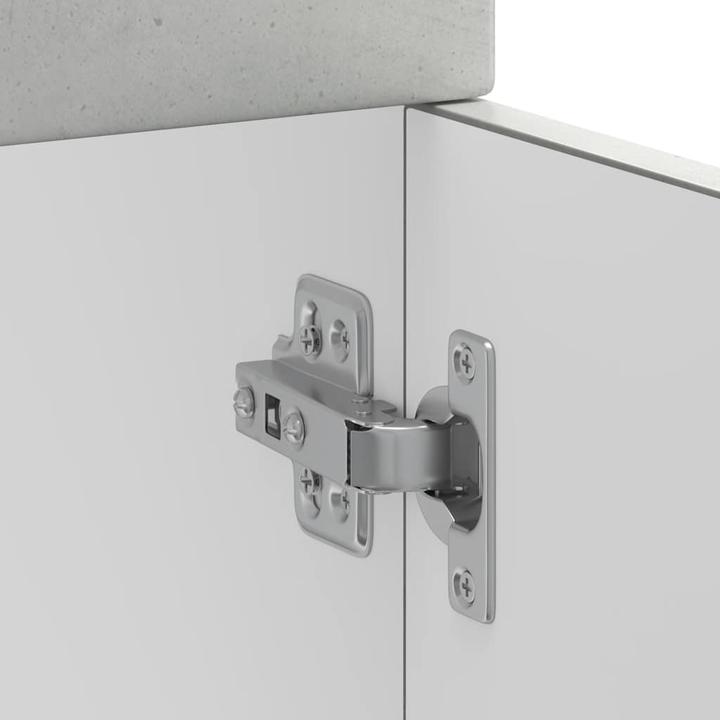 Actual product image VidaXL Kitchen base unit Kalmar Concrete grey Wood-based sink base unit (50 x 46 x 81.5 cm)