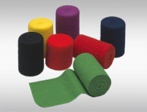 Actual product image Wero Swiss Elasticolor Elastische Binde 5mx4cm rot