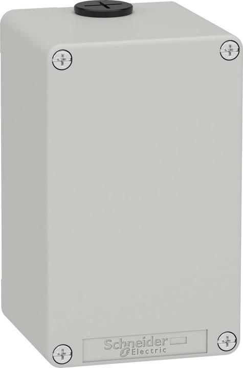 Image du produit Schneider Electric XAPD24 Boîtier vide XAP métal gris sans trou - CSA (Boîtier)