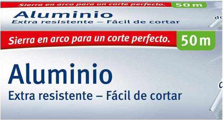 Image du produit Albal Feuille d'aluminium extra forte facile à couper 50m 50m Paquete De