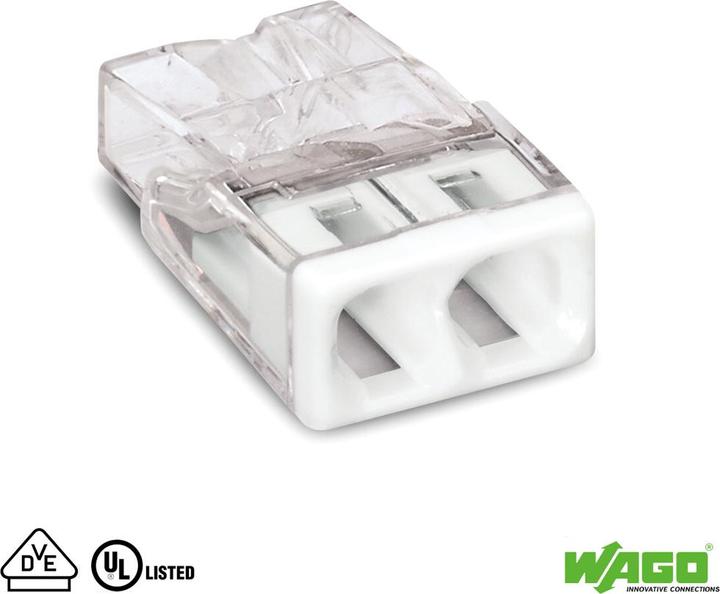 Actual product image Wago Compact splice connector