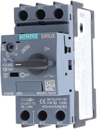 Produktbild Siemens Leistungsschalter für Motorschutz 4A