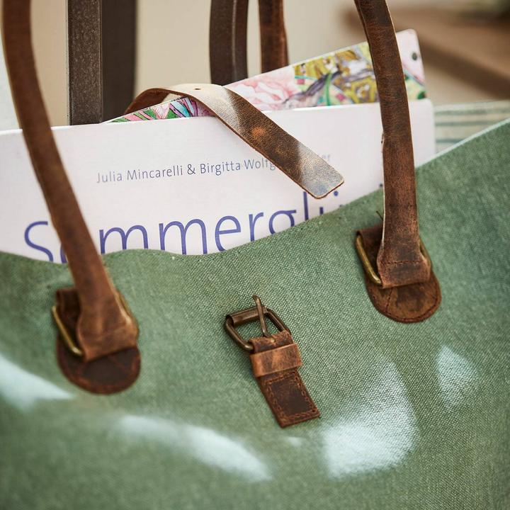 Image du produit Loberon Sac Ambre vert/marron