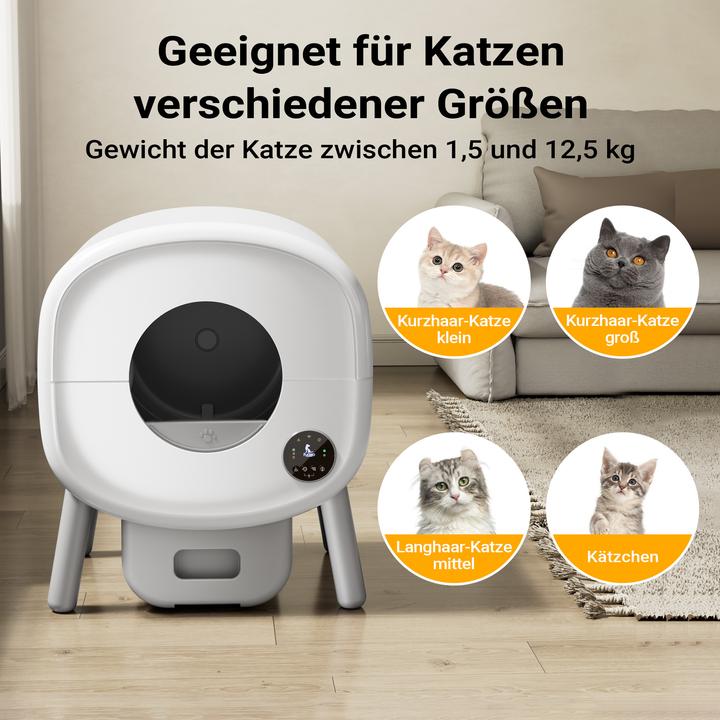 Actual product image Wiltec Fudajo (Self-cleaning litter tray)