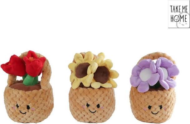 Actual product image Take Me Home Plüschtier Pflanze aus Plüsch – Blumenkorb, 18 cm (18 cm)