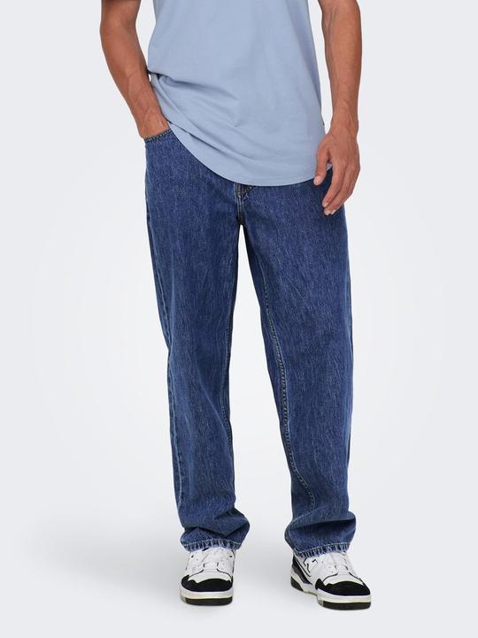Image du produit Only & Sons ONSFive Jeans loose fit bleu moyen