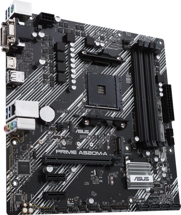 Produktbild ASUS PRIME A520M-A II/CSM (AM4, AMD A520, mATX)