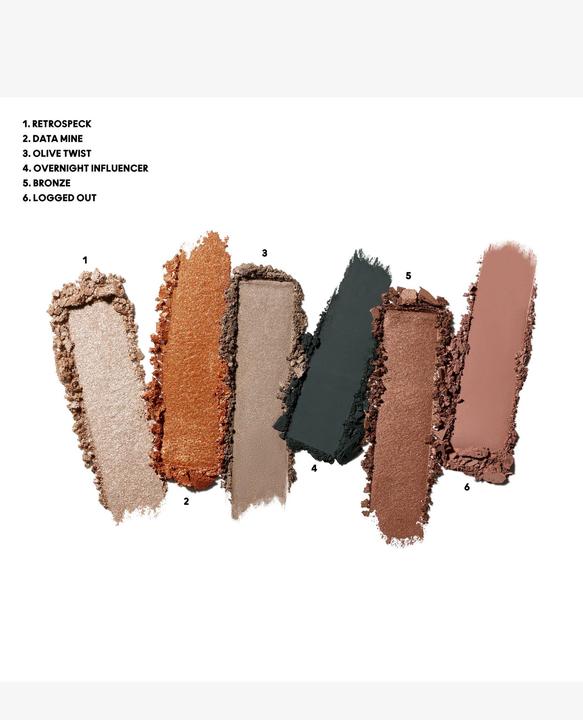 Actual product image MAC Cosmetics Connect in Colour Palette Eyes X6 Bronze Influence (Bronze Influence)