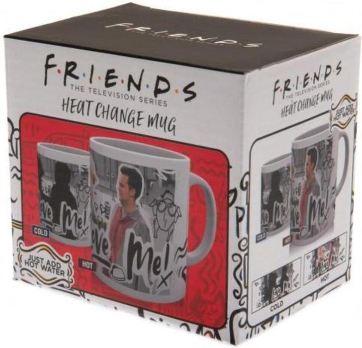 Image du produit Friends Mug avec changement de couleur You Love Me (284 ml, 1 x)