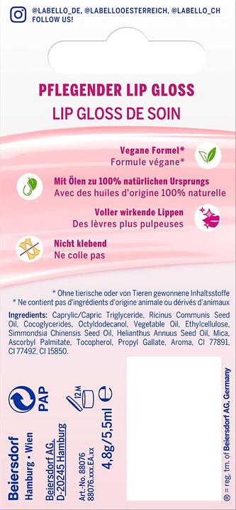 Immagine prodotto Labello Lucidalabbra (Olio, 5.50 ml)