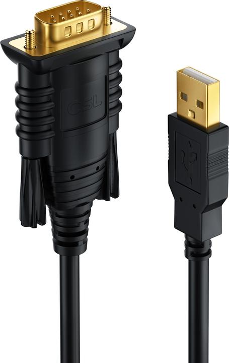 Produktbild CSL Seriell RS232 zu USB Adapter Kabel