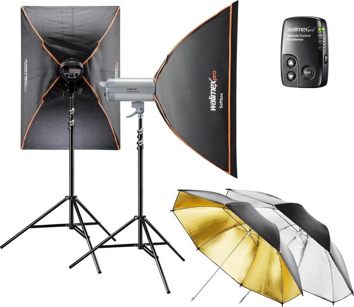 Immagine prodotto Walimex VC Set Classic L 6/6 2SB2RS+ (600 W, Set)