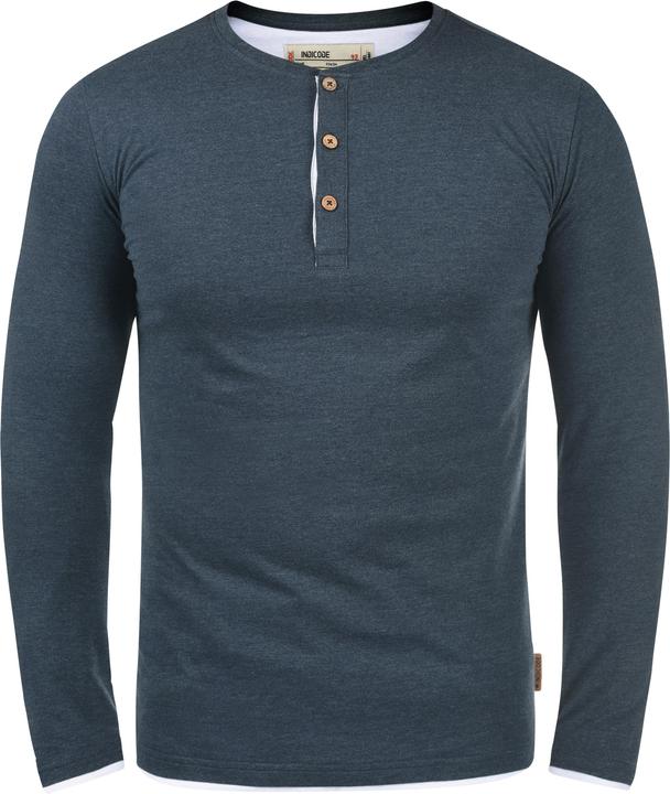 Immagine prodotto Indicode Gifford Maglia Maglie A Maniche Lunghe Da Uomo Con Collo Grandad (M)