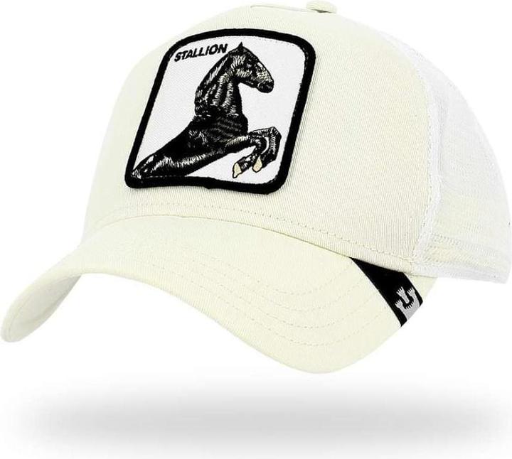 Actual product image Goorin Bros Stallion trucker baseball cap - white (One size)