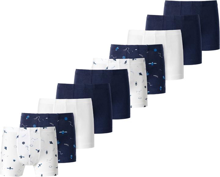 Schiesser Lot de 10 shorts Kids 95/5 Organic Cotton