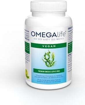 Actual product image Omega-Life Algae oil (120 Piece, Capsules, 127 g)