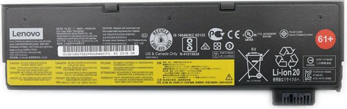 Image du produit Lenovo Batterie ThinkPad 61+ (6 cellules, 4400 mAh)