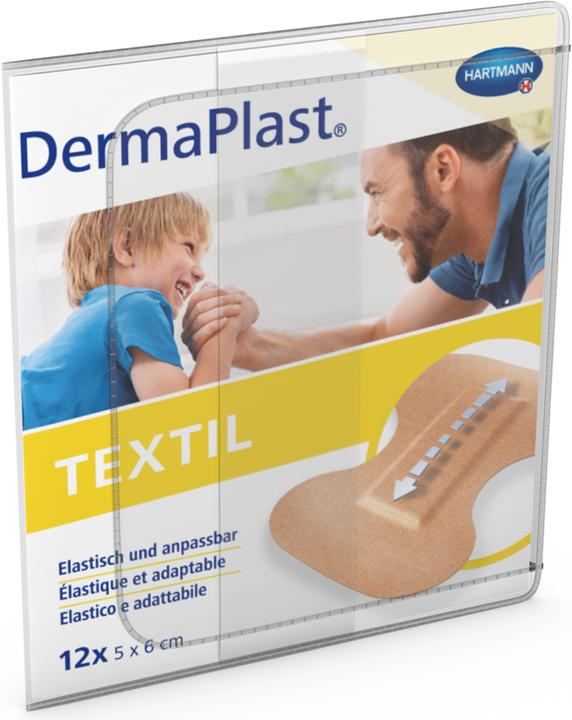 Produktbild DermaPlast Textil Pflaster (12 x)