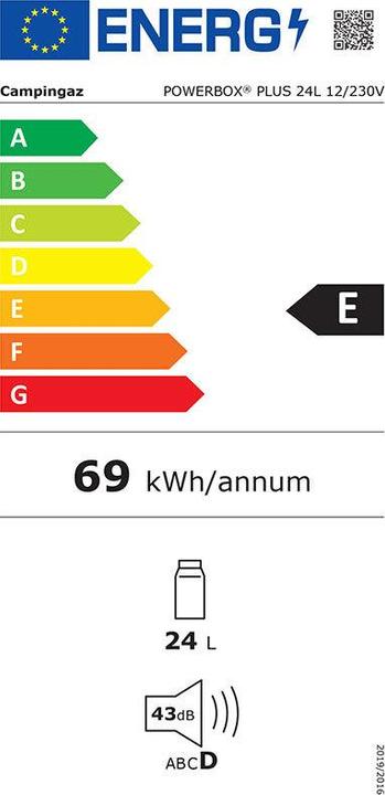 Energy Label Campingaz Powerbox Plus (24 l)
